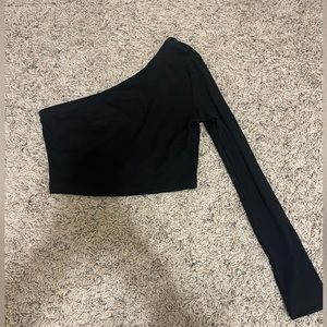 Off the shoulder crop top